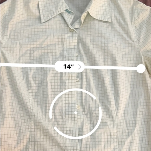 J.CREW short sleeve fitted button down - Picture 3 of 4